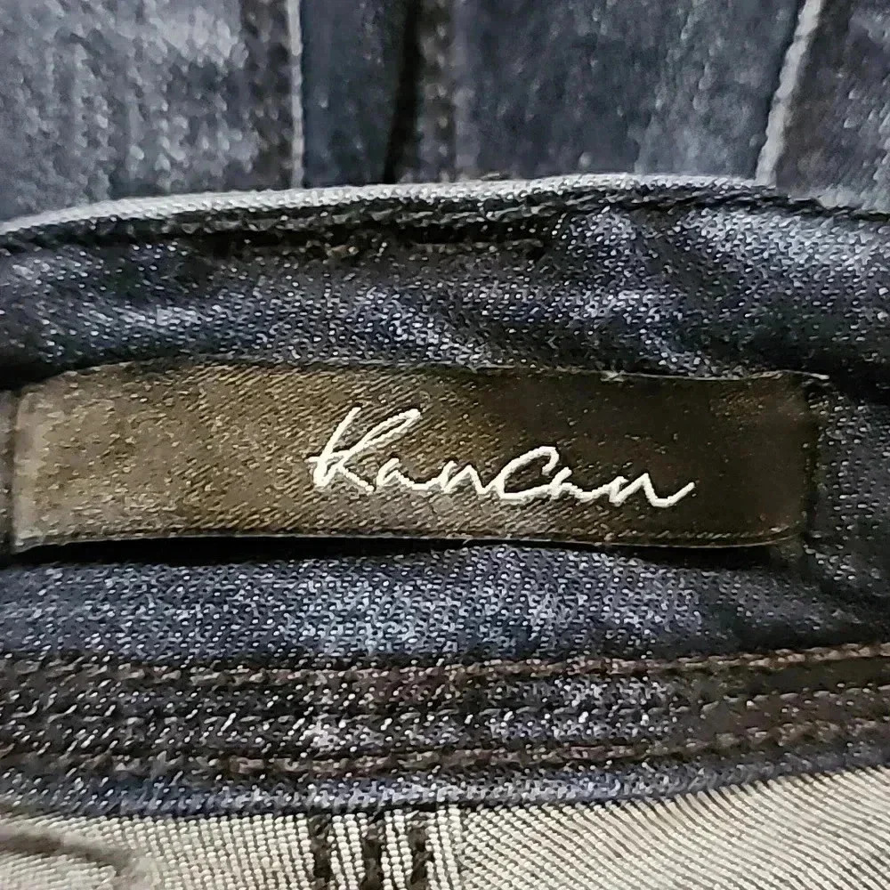 Kancan Mid Rise Super Distressed Skinny Jeans - Size 24- NWOT 💙 - Picture 4 of 9